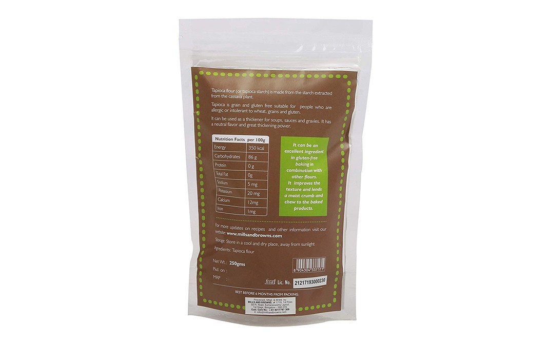Mills & Browns Tapioca Flour    Pack  250 grams